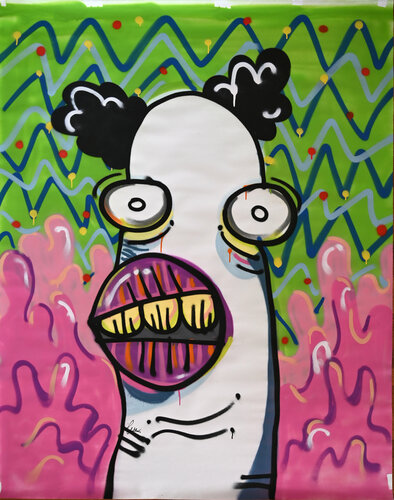 Erasmus Swanson van Fatin Rahmouni, Schilderij te koop op Singulart