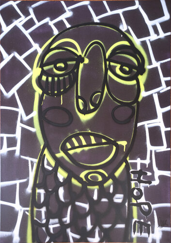 Hope 2.0 de Fatin Rahmouni, Pintura a la venta en Singulart