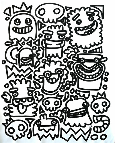 The Art of loving by Fatin Rahmouni, Painting for Sale on Singulart