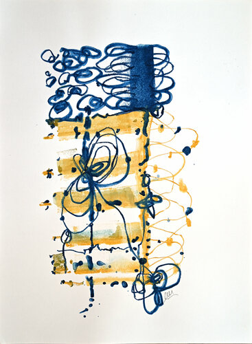 Thoughts in a kitchen drawer di Fatin Rahmouni, Opera su carta in vendita su Singulart