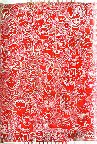 Red di Fatin Rahmouni, Pittura in vendita su Singulart