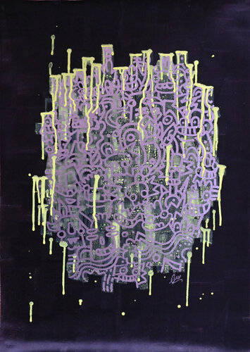 dimension hole van Fatin Rahmouni, Schilderij te koop op Singulart