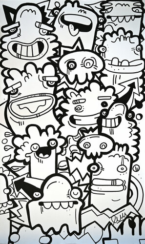 Color Fever von Fatin Rahmouni, Malerei kaufen auf Singulart