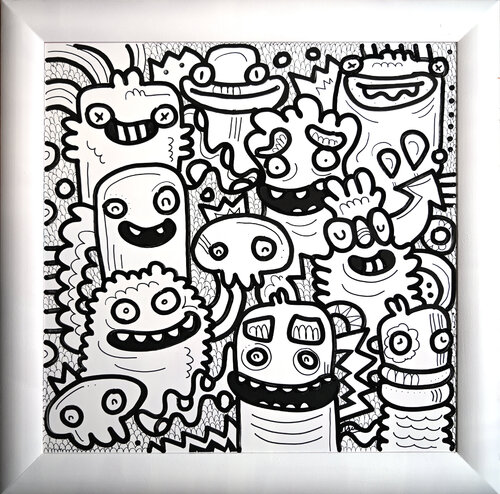 Mr. White de Fatin Rahmouni, Pintura a la venta en Singulart