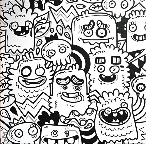 Rainbow di Fatin Rahmouni, Pittura in vendita su Singulart