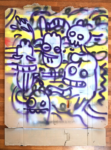 Leftover Lovers de Fatin Rahmouni, Pintura a la venta en Singulart
