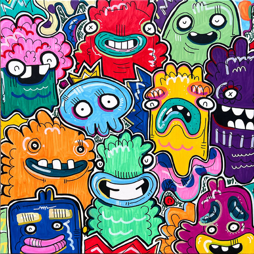 Mushroom Heads Fatin Rahmouni