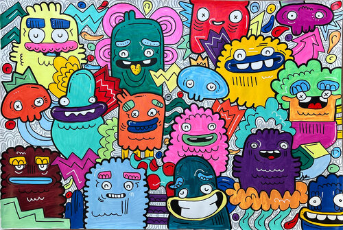 Balboas Treasure de Fatin Rahmouni, Pintura a la venta en Singulart