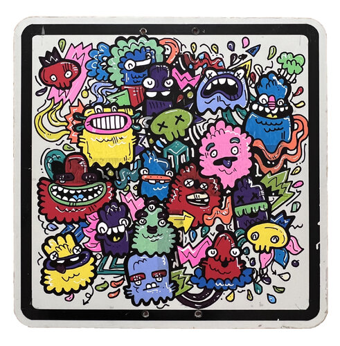 Salty colours van Fatin Rahmouni, Schilderij te koop op Singulart