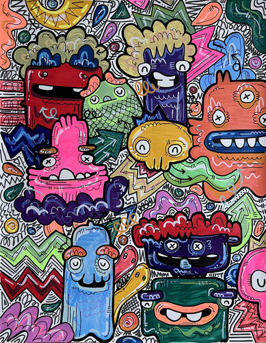 Pennys Perfection by Fatin Rahmouni, Painting for Sale on Singulart