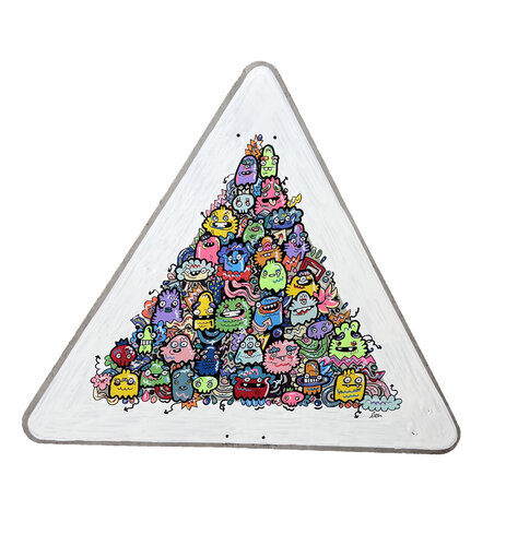 Swirly van Fatin Rahmouni, Schilderij te koop op Singulart