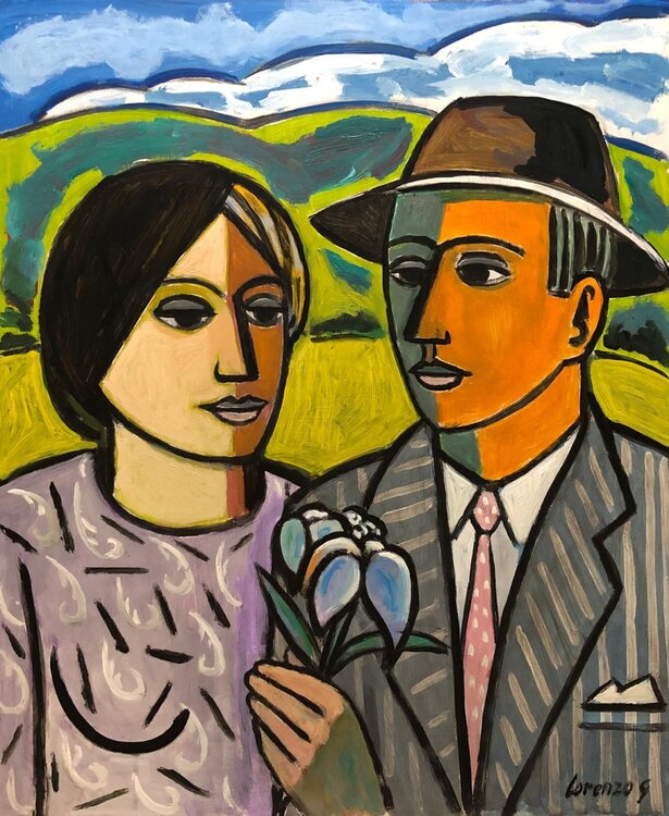 Pareja de Enamorados Lorenzo González Sánchez