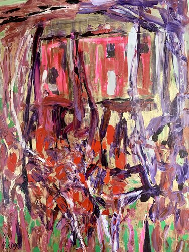 Rose’s Garden van Natalia Rose, Schilderij te koop op Singulart