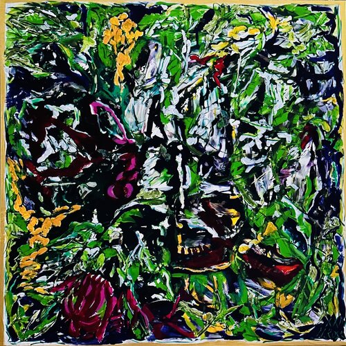 Green-eyed Monster van Natalia Rose, Schilderij te koop op Singulart