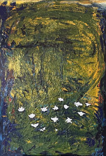 Quiet Backwater van Natalia Rose, Schilderij te koop op Singulart