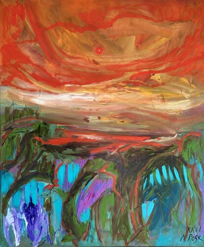 Uden Titel (In the Middle of Nowhere), 2026 by Natalia Rose, Painting for Sale on Singulart