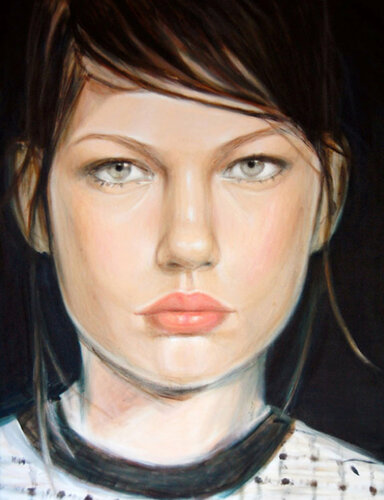 French Exchange van Sarah McGinity, Schilderij te koop op Singulart