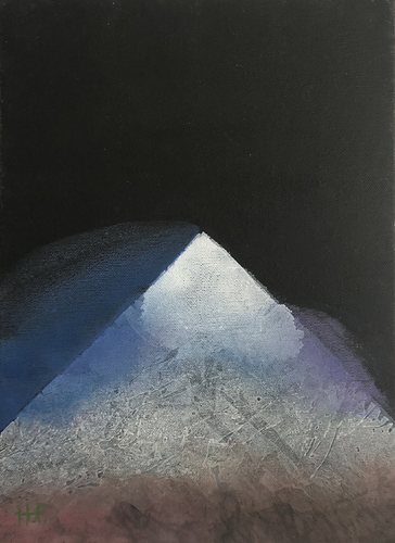 厳冬（四）/　winter 4 van Hisato Fukumoto, Schilderij te koop op Singulart