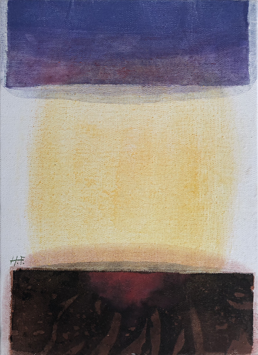 日想（四）/　imagine sunset 4 par Hisato Fukumoto, Peinture en vente sur Singulart