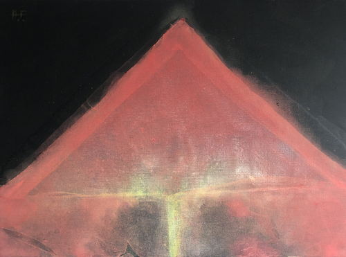 火の恵 (一)  /  grace of fire 1 par Hisato Fukumoto, Peinture en vente sur Singulart