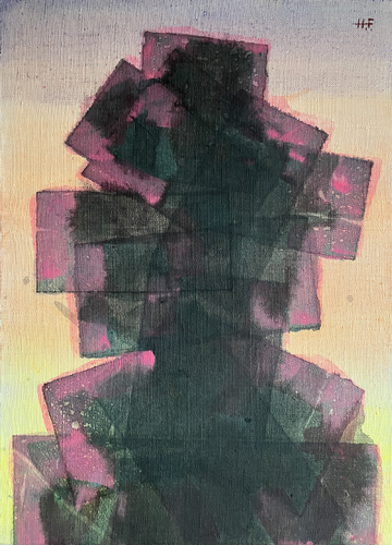 日想（十一）/　imagine sunset 11 di Hisato Fukumoto, Pittura in vendita su Singulart