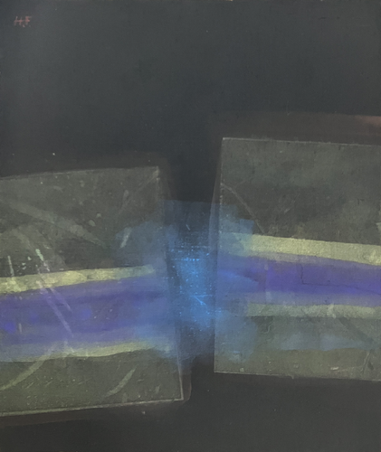 地想(六)  /  imagine ground 6 di Hisato Fukumoto, Pittura in vendita su Singulart