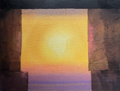 日想（十二）/　imagine sunset 12 Hisato Fukumoto