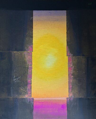 日想（十三）/　imagine sunset 13 von Hisato Fukumoto, Malerei kaufen auf Singulart