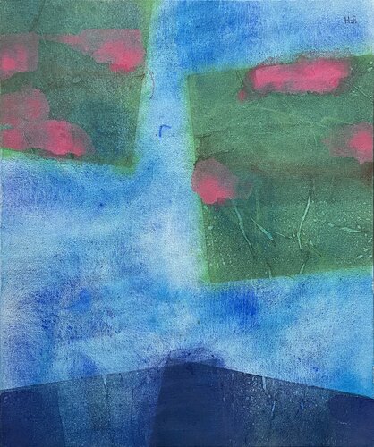 初夏（七）　/　summer 7 par Hisato Fukumoto, Peinture en vente sur Singulart