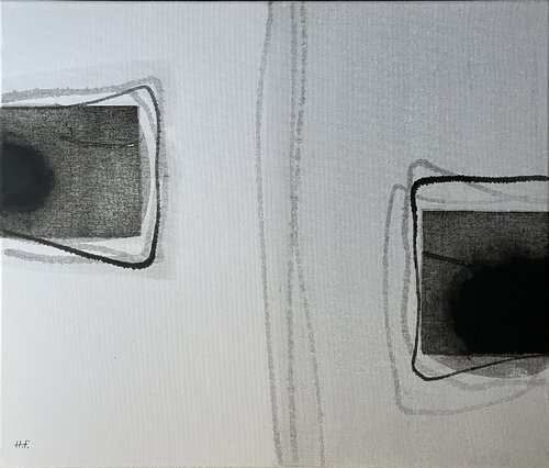 回帰（二十八） /　regression 28 par Hisato Fukumoto, Peinture en vente sur Singulart