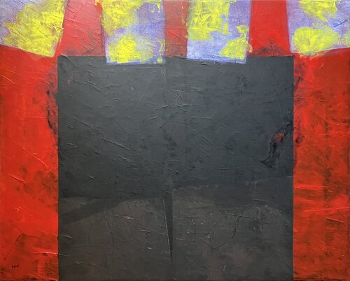 巌の花（四）/  rock flower 4 par Hisato Fukumoto, Peinture en vente sur Singulart