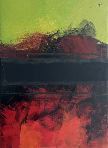 回帰（三十六） /　regression 36 par Hisato Fukumoto, Peinture en vente sur Singulart