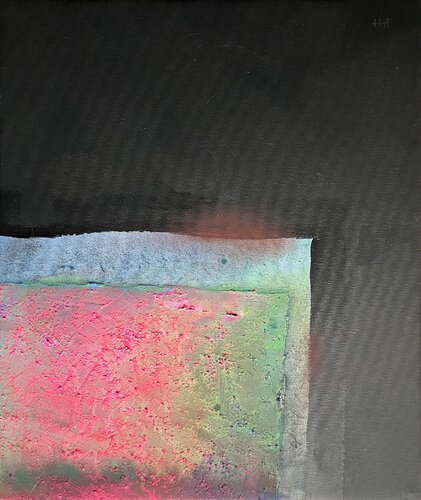 地想（二十五）/　imagine ground 25 di Hisato Fukumoto, Pittura in vendita su Singulart