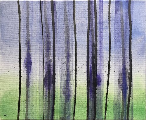 慈雨（六）　/　gentle rain 6 di Hisato Fukumoto, Pittura in vendita su Singulart