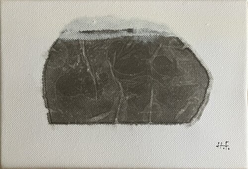 白雲幽石（二）/　White clouds and quiet stone　2 von Hisato Fukumoto, Malerei kaufen auf Singulart