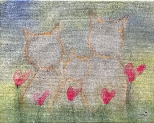 愛護（三）/　protection  3 par Hisato Fukumoto, Peinture en vente sur Singulart