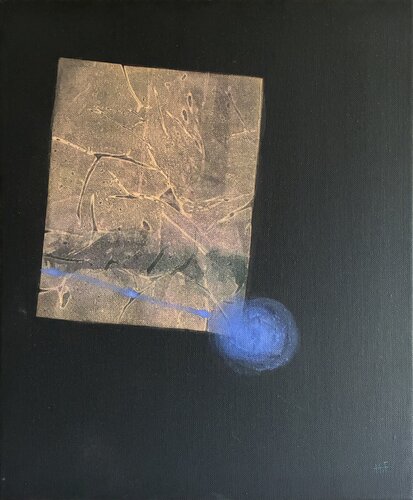 地想(二十七)  /  imagine ground 27 by Hisato Fukumoto, Painting for Sale on Singulart