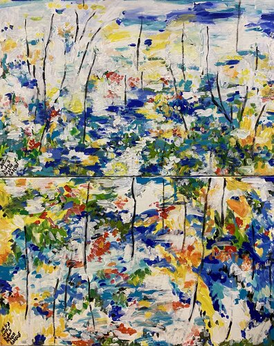 Water Plants von Michal Avrech, Malerei kaufen auf Singulart