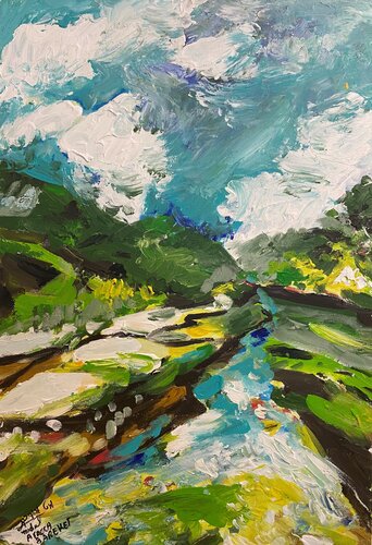 The Hidden River von Michal Avrech, Malerei kaufen auf Singulart
