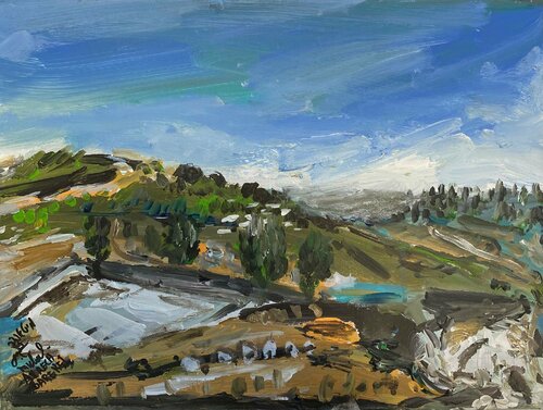 Jerusalem by Michal Avrech, Painting for Sale on Singulart