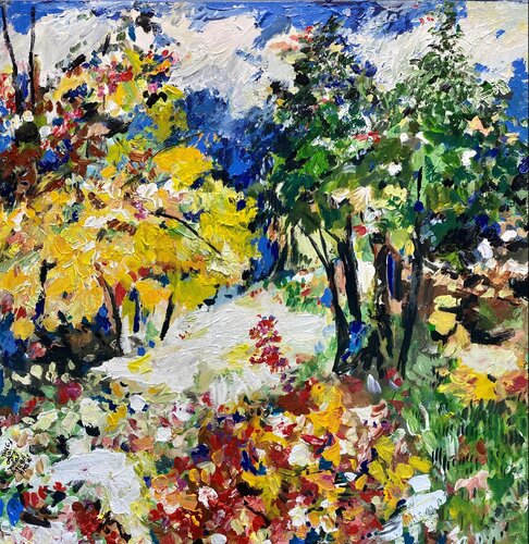 Winter von Michal Avrech, Malerei kaufen auf Singulart