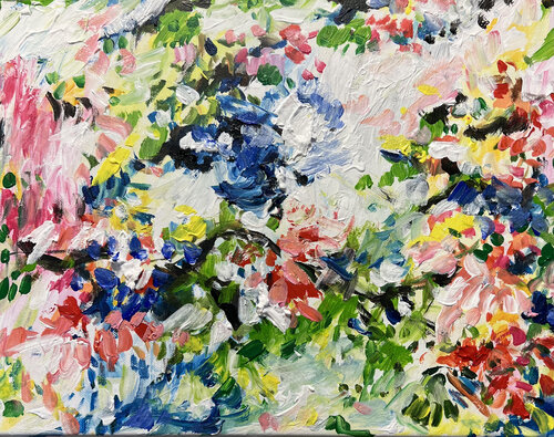 Sparks of Hope van Michal Avrech, Schilderij te koop op Singulart