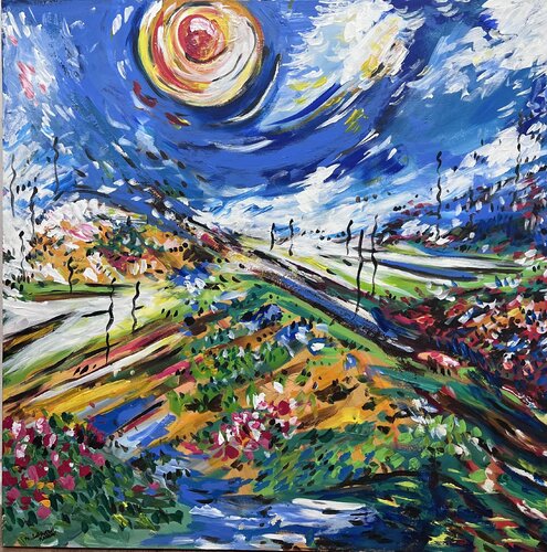 Rhythms (Part 1) van Michal Avrech, Schilderij te koop op Singulart