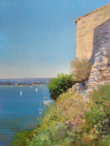 Etang de Bages di Pascal Giroud, Pittura in vendita su Singulart
