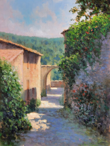 Ruelle provençale van Pascal Giroud, Schilderij te koop op Singulart