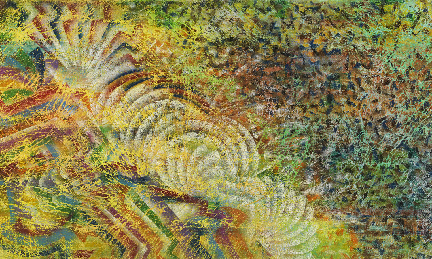 Astrazioni 6 von Patrizio Landolfi (2019) Malerei Acryl, Emaille auf