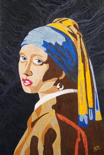 Unforgettable Pearl di Karen Coates, Pittura in vendita su Singulart