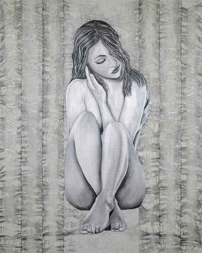 Caged Dreams di Karen Coates, Pittura in vendita su Singulart