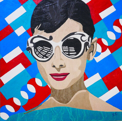 Deco Audrey di Karen Coates, Pittura in vendita su Singulart