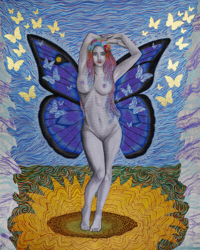 Dream Maker di Karen Coates, Pittura in vendita su Singulart